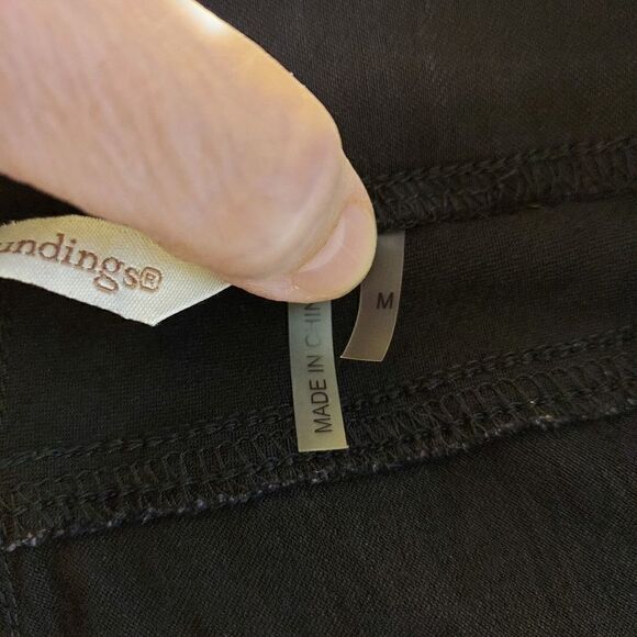 Soft Surroundings Black Capri pants - Picture 8 of 9